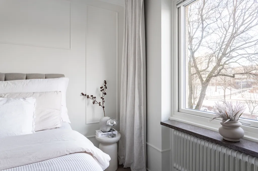 Camere da letto - Renovated Flat with Balcony in Söder, Jönköping