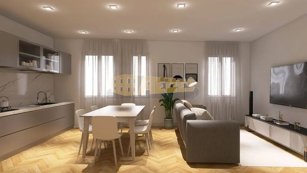 Living Room - Luxury Apartment with Panoramic Terrace in Monza