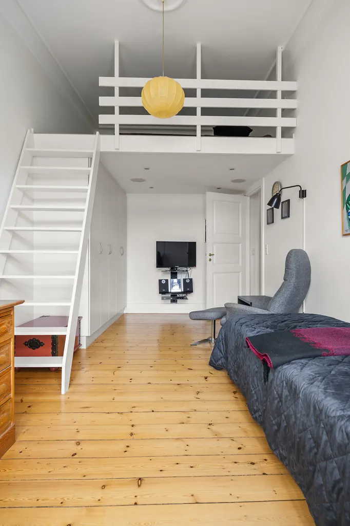 Chambres - Appartement 4 pièces à Birkerød