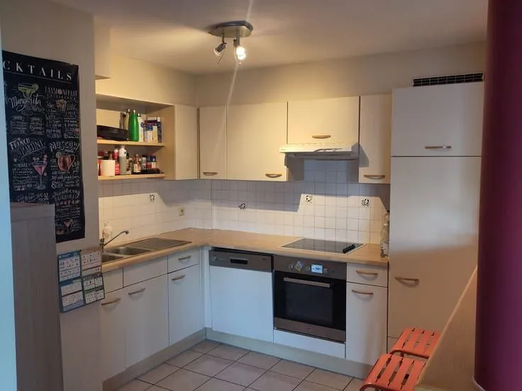 Köök - Flat with Garage in Louvain-la-Neuve