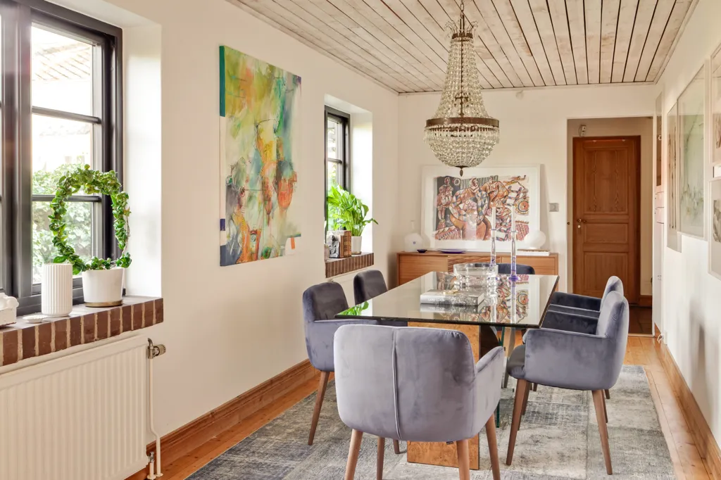 Comedor - Modernist Villa with Orangery in Falsterbo