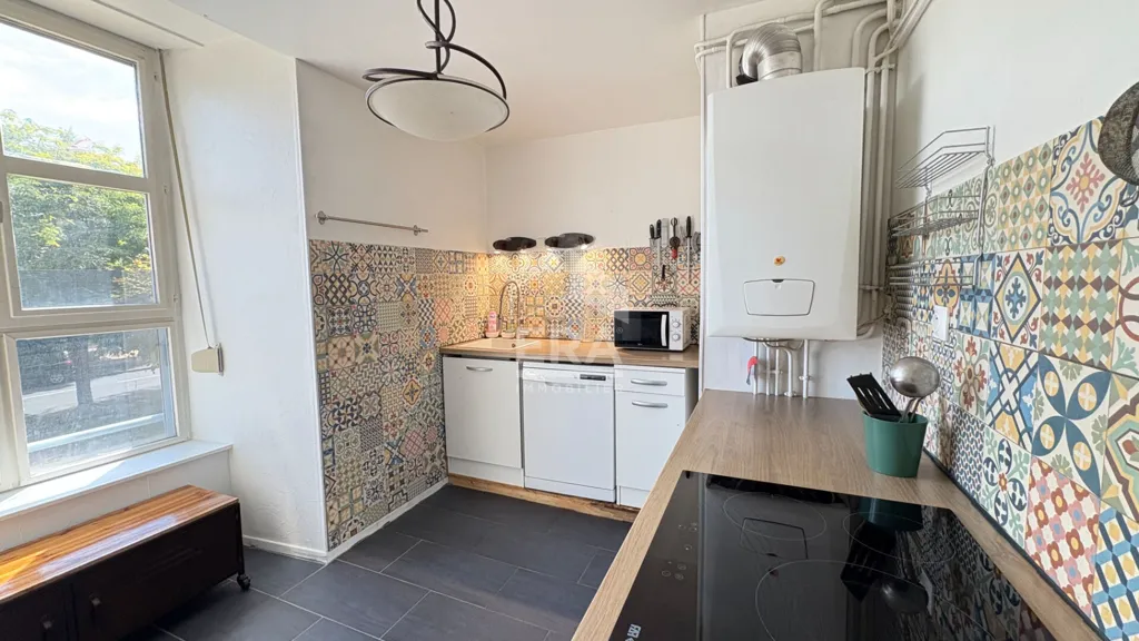 Kitchen - Meubled Flat with Balcony in Clermont-Ferrand