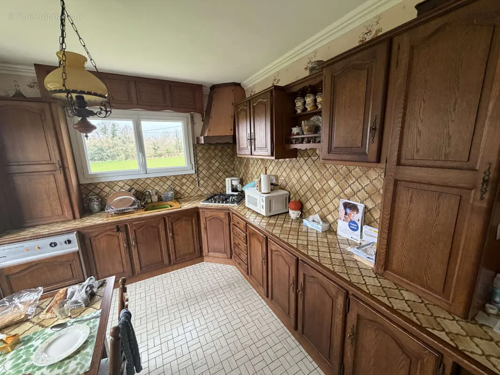 Kitchen - House with Garden in Plouigneau