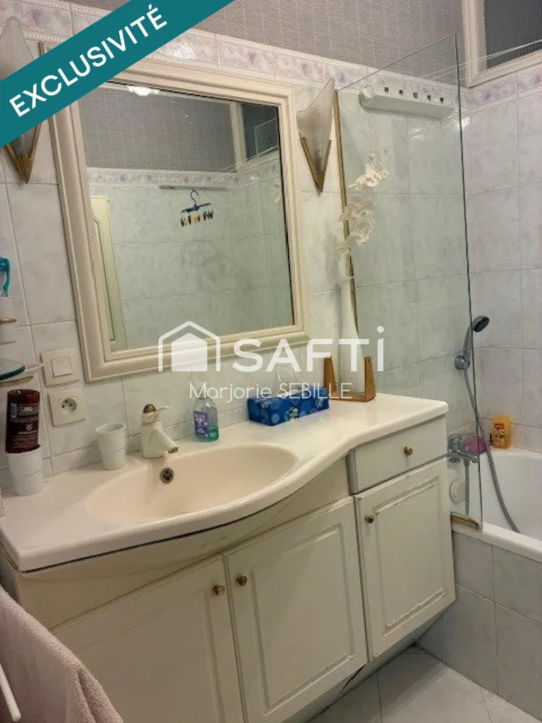 Salles de bain - Appartement 4 Pièces avec Balcon à Vitry-sur-Seine
