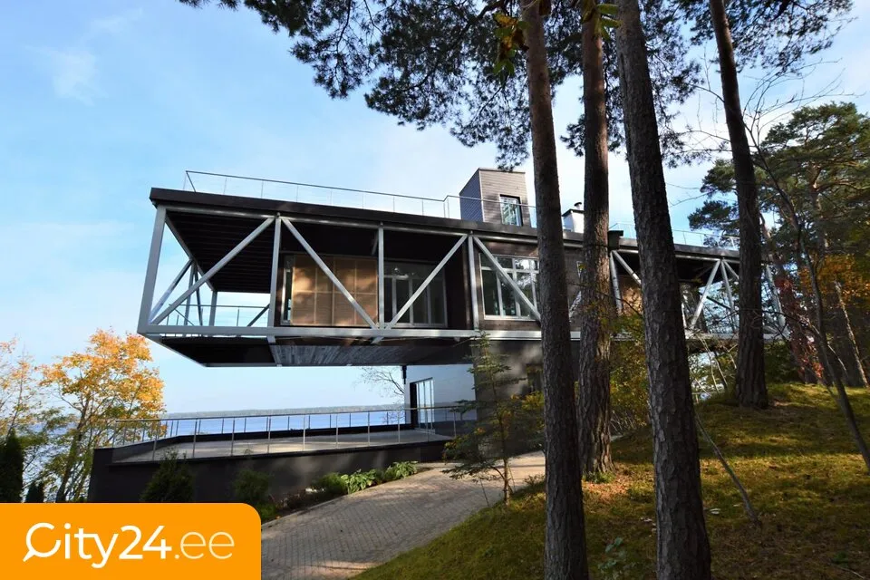 Exterior - Architectural Gem by the Lake in Latvia