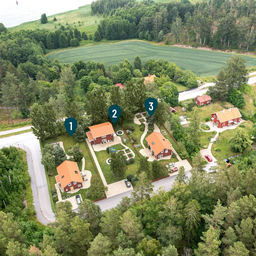 Vue aérienne - Plot with Sea Proximity in Nyköping