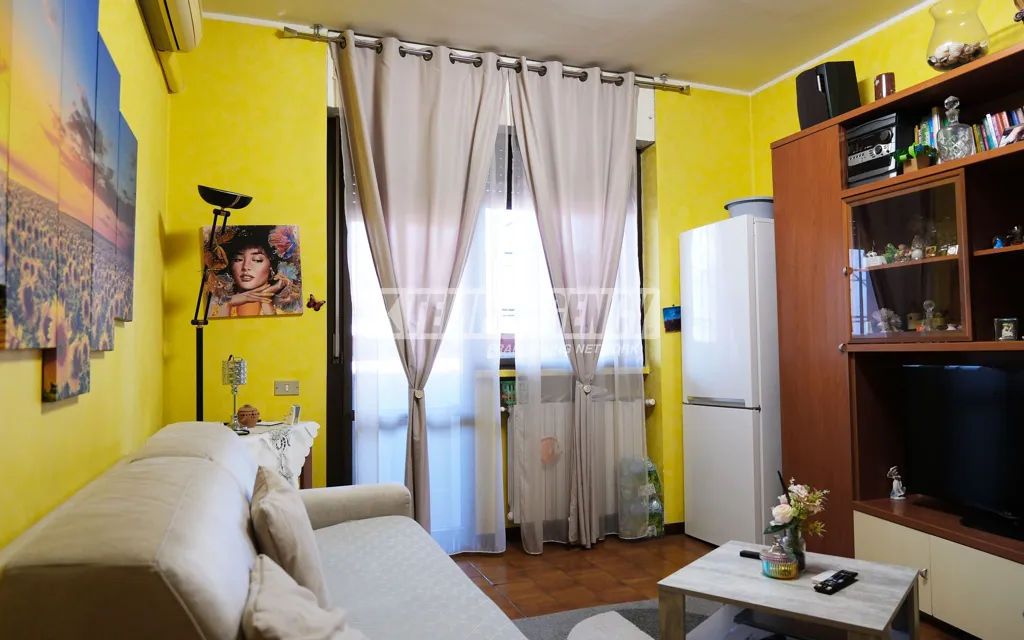 Living Room - 2-Bedroom Apartment with Terrace in Pieve Emanuele