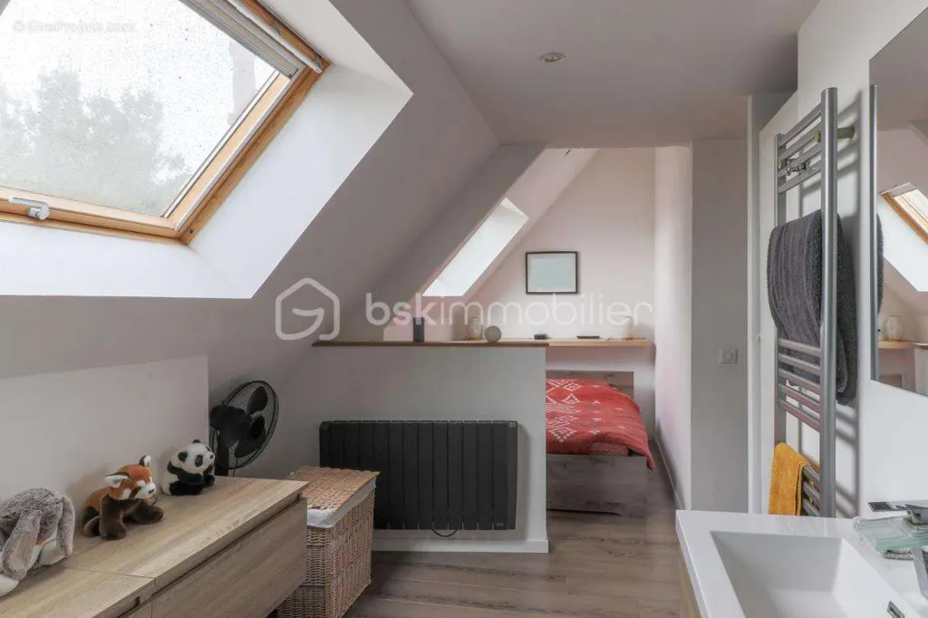 Camere da letto - Town House with Balneotherapy Bath in Vert-le-Grand