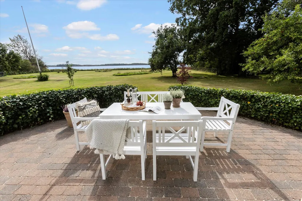 Terrasse - Historic Villa with Garden in Vodskov