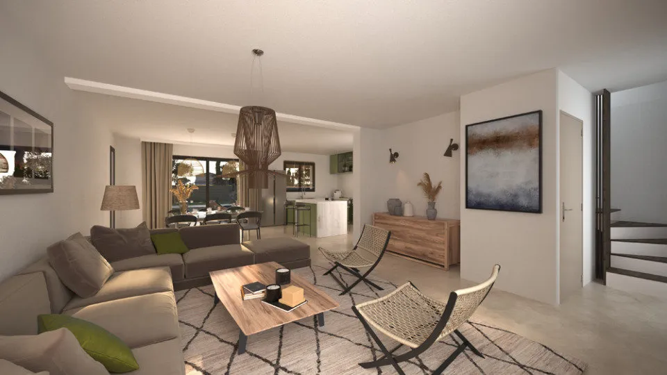 New Build House with Garden in Toulouges