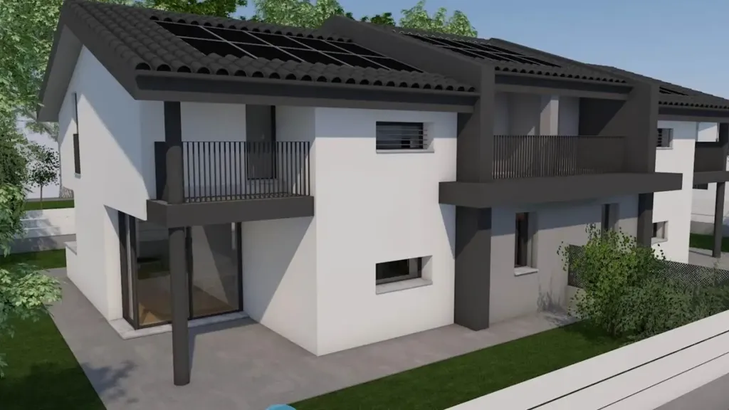 New Villa with Private Garden in Albignasego