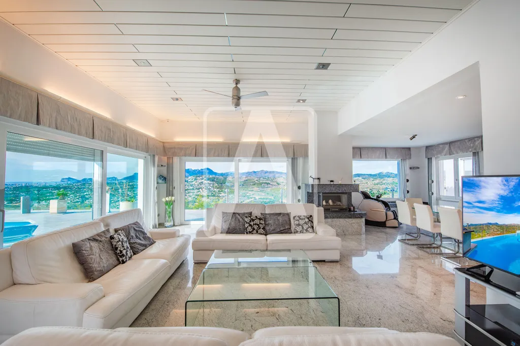 Séjour - Luxury Villa with Sea Views in Moraira