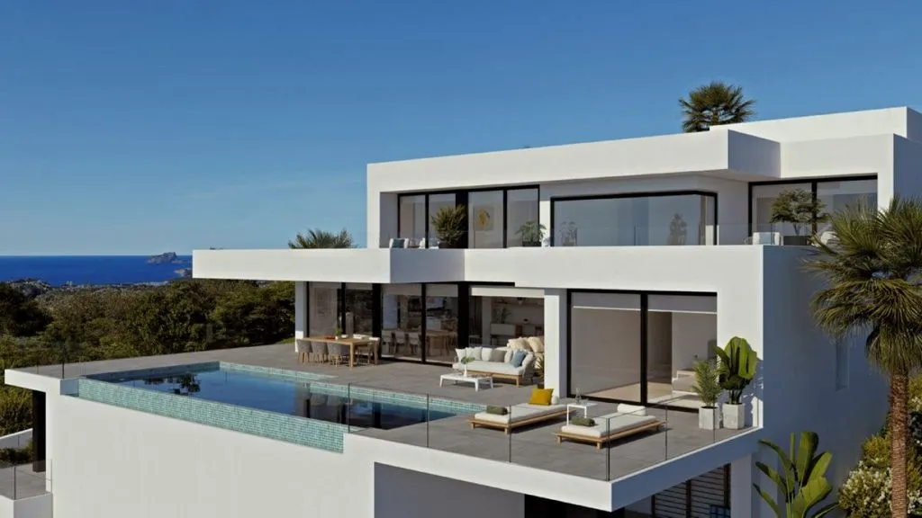 Piscine - Luxury Villa with Sea View in Benitachell