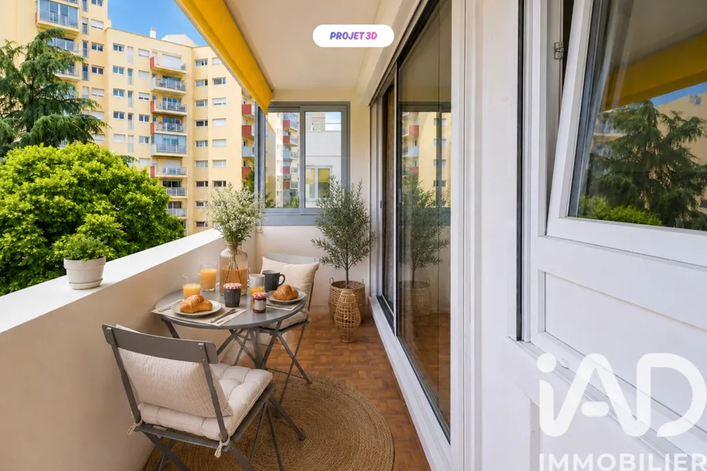 Balcon - Appartement avec Balcon et Vue Centre-ville à Le Mans