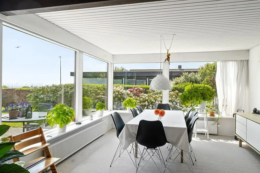Sala da pranzo - Villa with Sea View in Egå