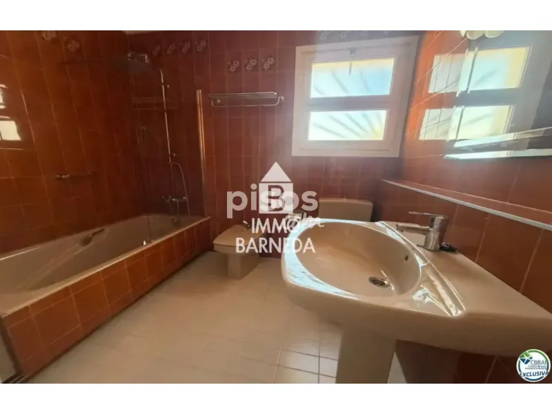 Salles de bain - Apartment with Terrace in Roses Centre
