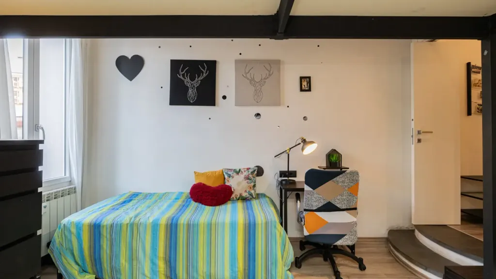 Camere da letto - Rustic-Style Flat with Terrace in Milan