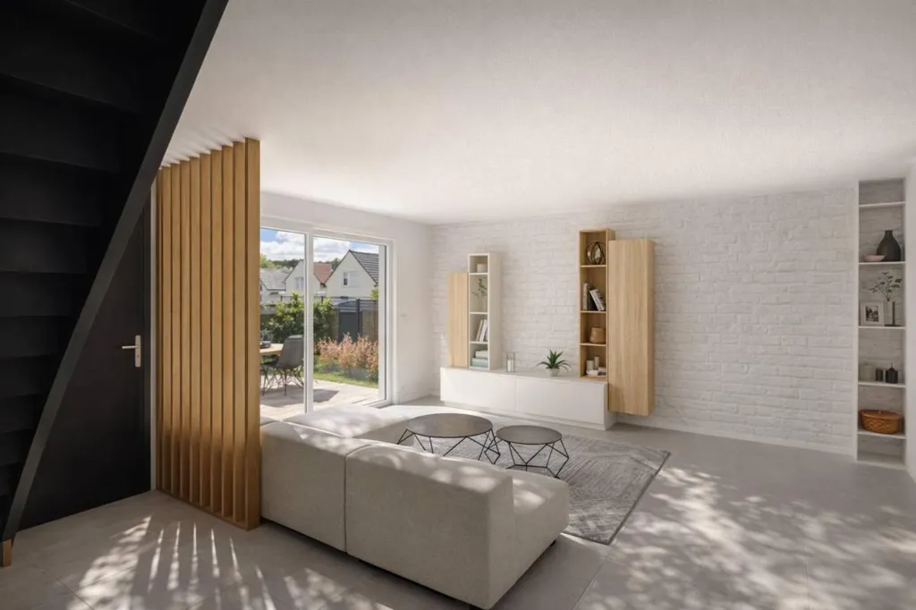 New House with Energy-Efficient Features in Pleumeur-Bodou