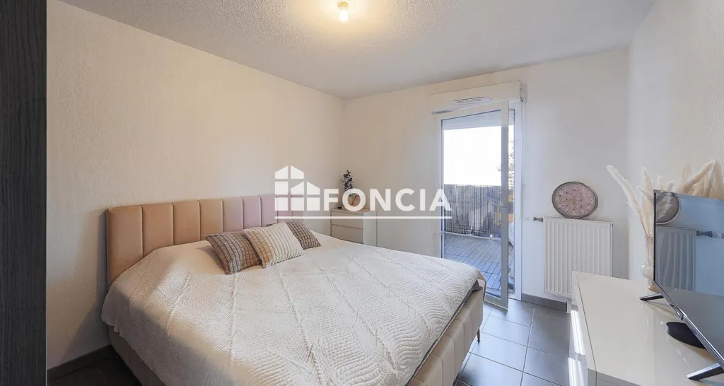 Chambres - Flat with Terrace and Double Parking in Cugnaux