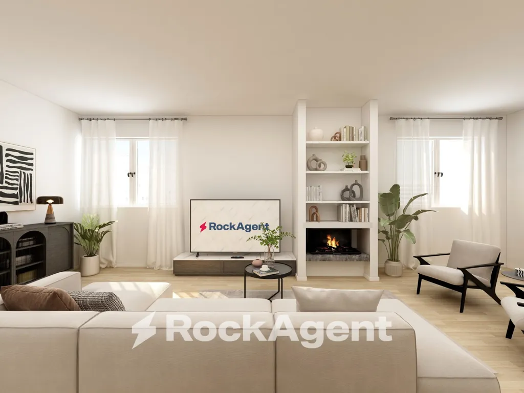 Séjour - Luxury Penthouse with Terrace in Pavia