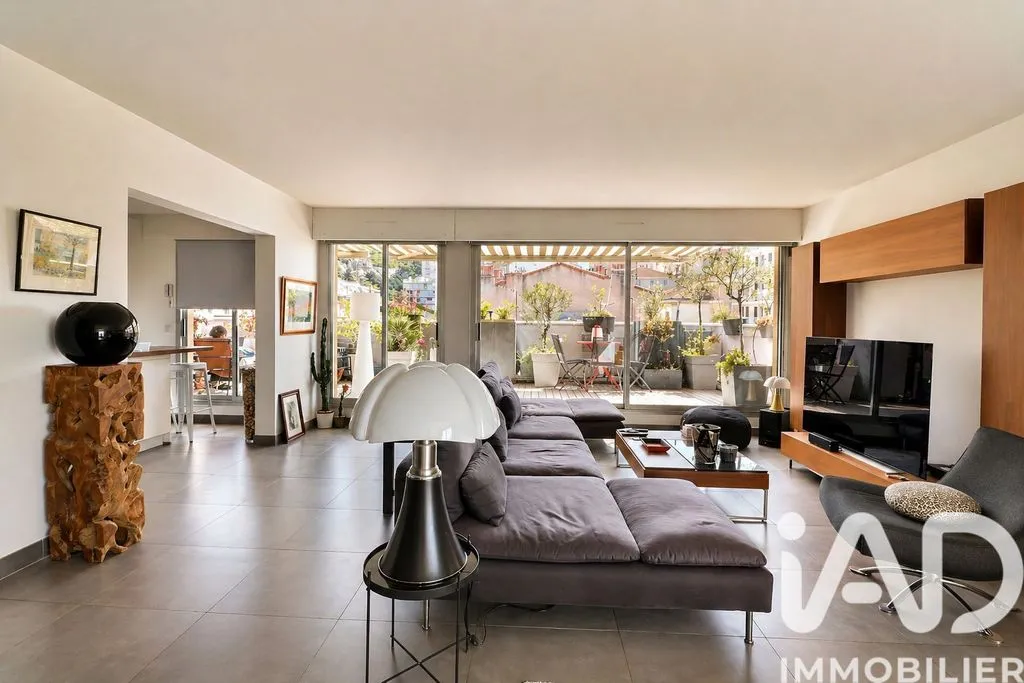 Séjour - Appartement d'Exception avec Terrasse Vue Mer à Marseille