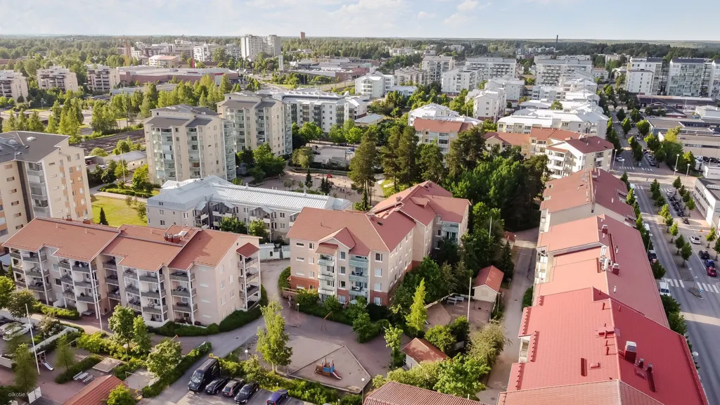 Vue aérienne - Apartment with Sauna in Kerava Centre