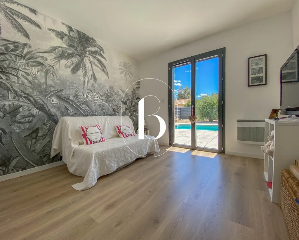 Chambres - Villa avec Piscine et Jardin à 25mn d'Uzès