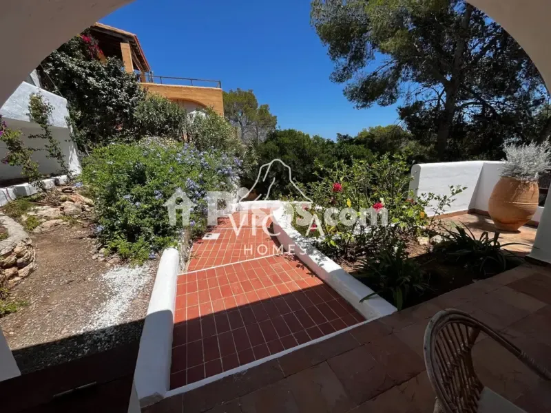 Terrass - Apartment with Sea View in Es Cubells