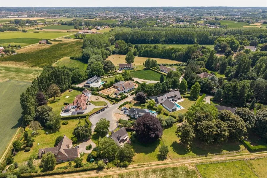 Vue aérienne - Luxueuse Villa dans le Domaine Privé ‘Vlieringenpark’