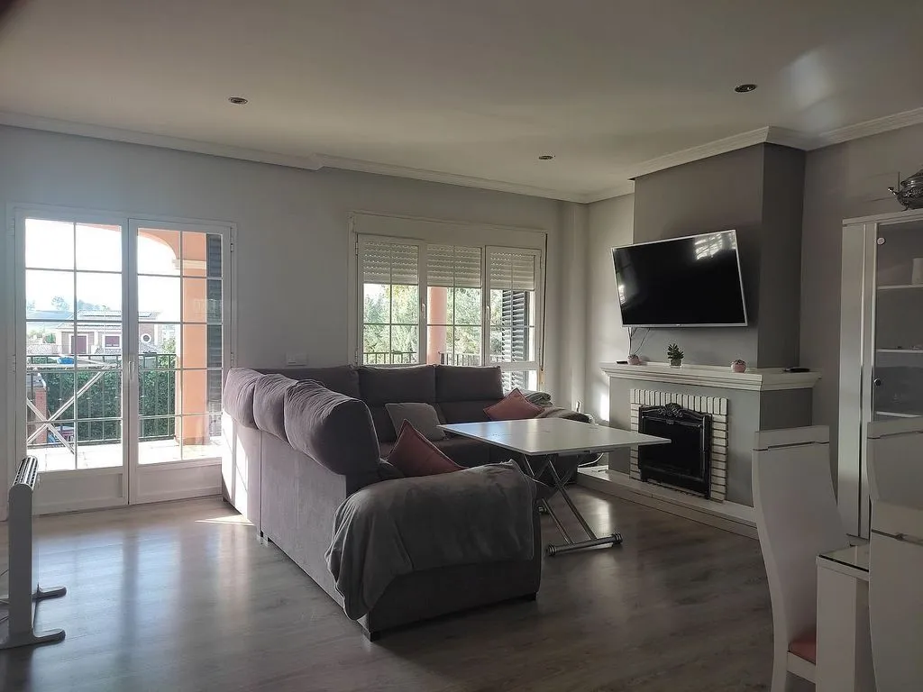 Séjour - Chalet with Pool and Terrace in Badajoz