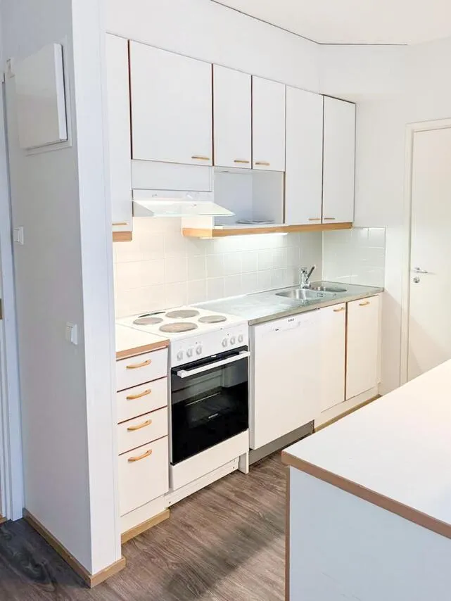 Köök - Compact Apartment with Balcony in Petonen, Kuopio