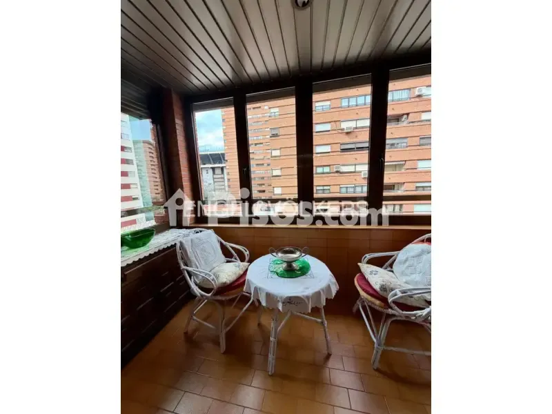 Balcony - Apartment with Stadium Views in Mestalla, Valencia