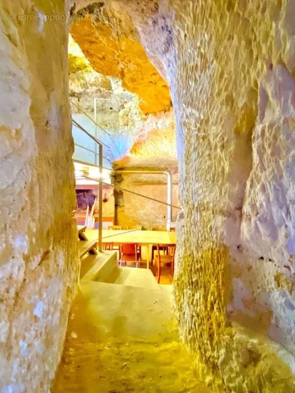 Rooms - House with Panoramic View and Troglodyte Cellars in Luynes
