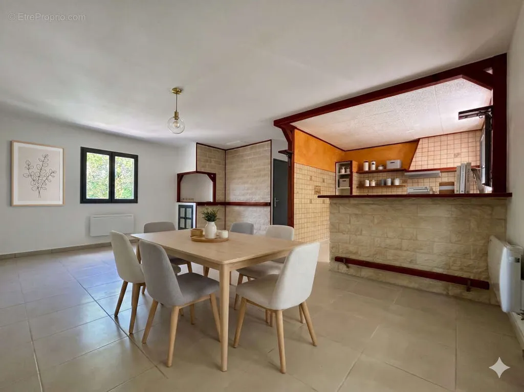 Dining Room - Divisible Villa with Double Garage in Montarnaud