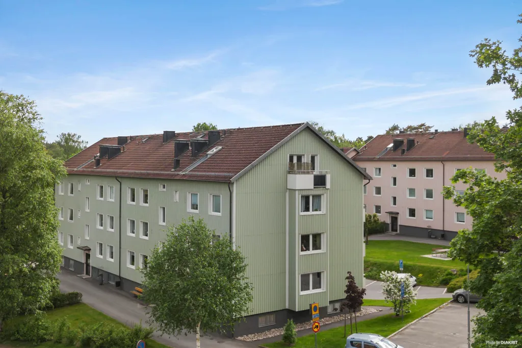 Õhuvaade - Charming Loft with Balcony in Borås