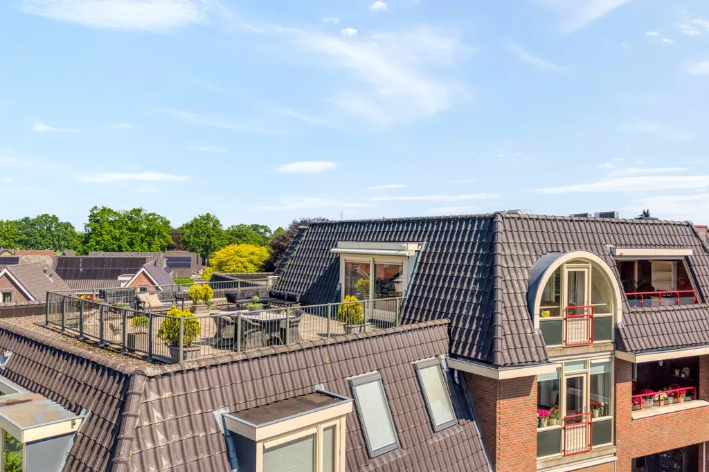 Vue aérienne - Penthouse with Views in Hellendoorn Centre