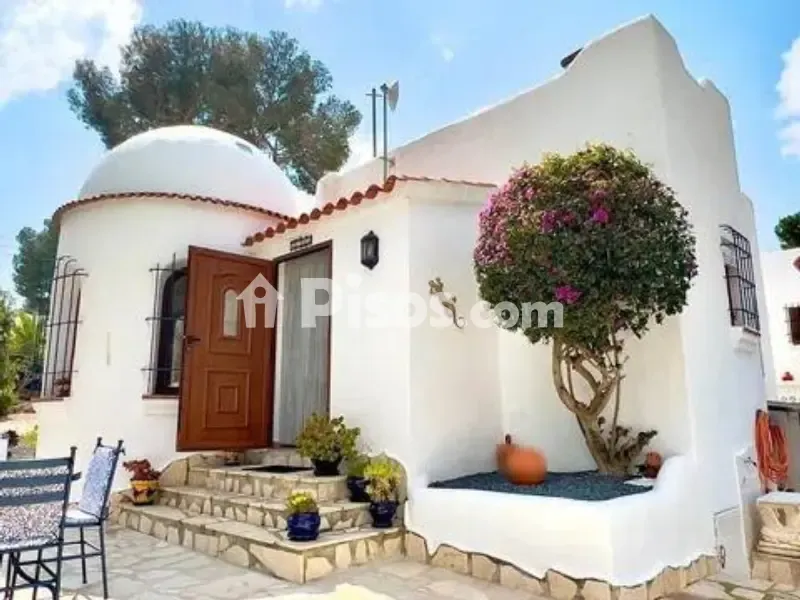Terrace - Morisco-Style Bungalow with Pool in Cap Blanc, Moraira