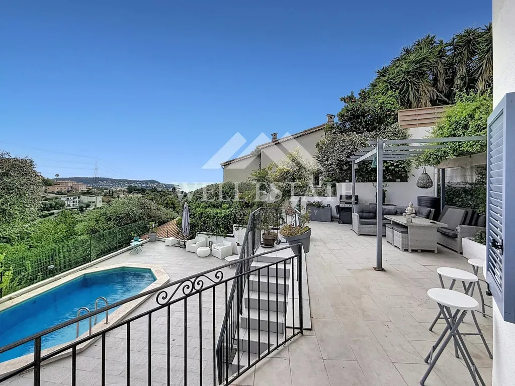 Piscine - Appartement Villa avec Piscine et Vue Panoramique à Nice