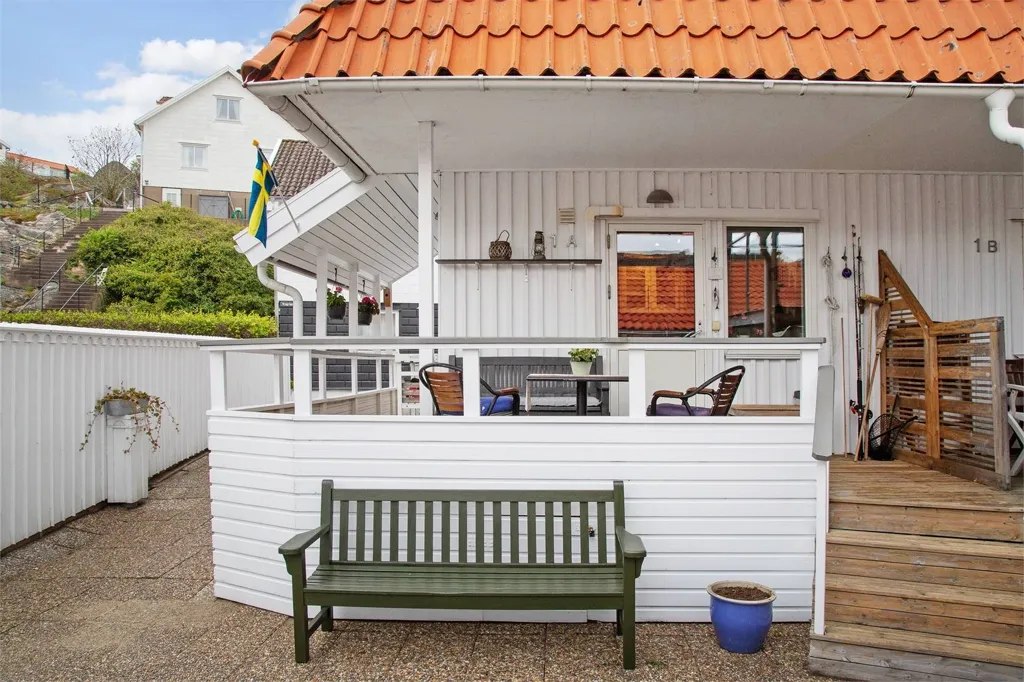 Terrasse - Apartment with Private Boat Slip in Orust