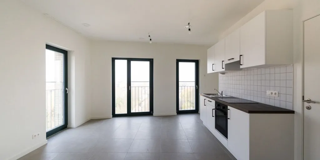 Cucina - New Studio with Parking in Schaarbeek