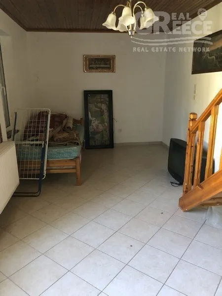 Séjour - Two-Storey House with Mountain View in Pyrgos, Samos