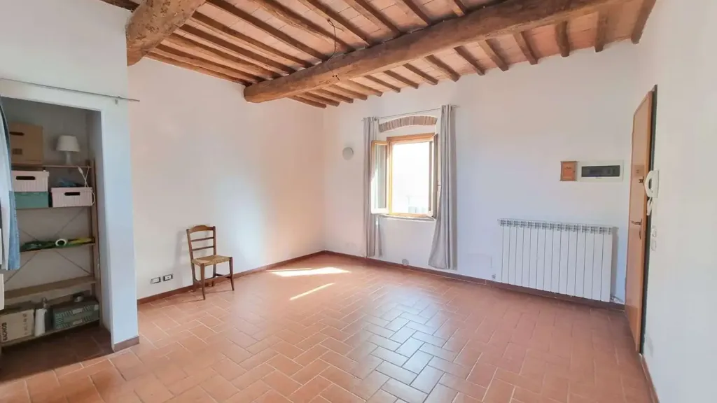 Toad - Rustic Bilocale with Panoramic View in Montespertoli