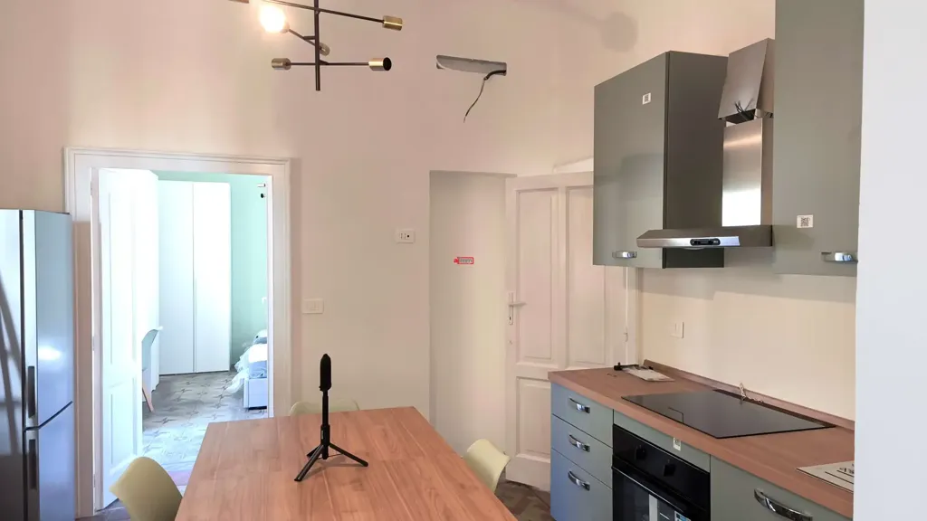 Köök - Elegant Apartment with Central Location in Catanzaro