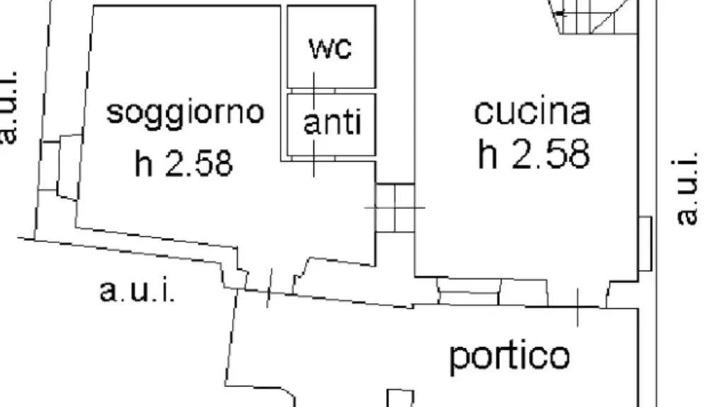 Plaan - Rustic Duplex with Terrace in Paratico