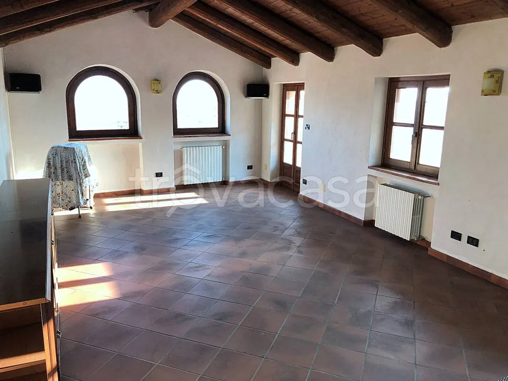 Living Room - Historic Villa with Panoramic View in Costigliole Saluzzo