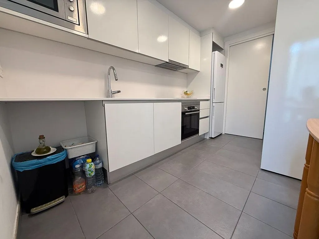 Cuisine - Modern Flat with Balcony in La Gavarra