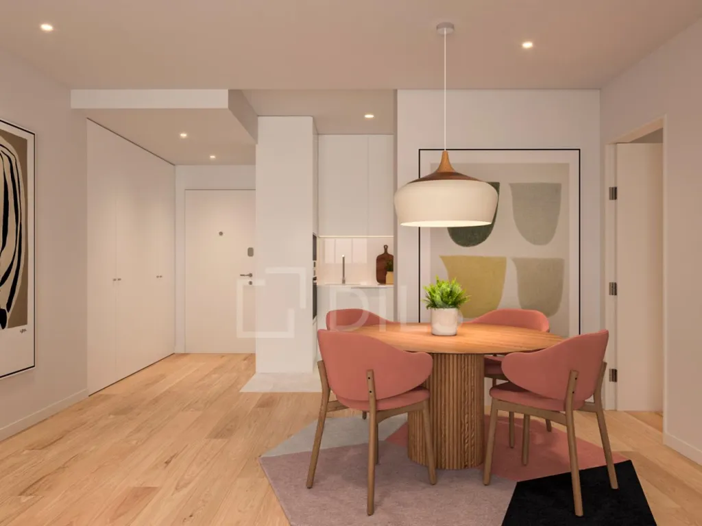 Salle à manger - T2 Apartment with Parking in Porto