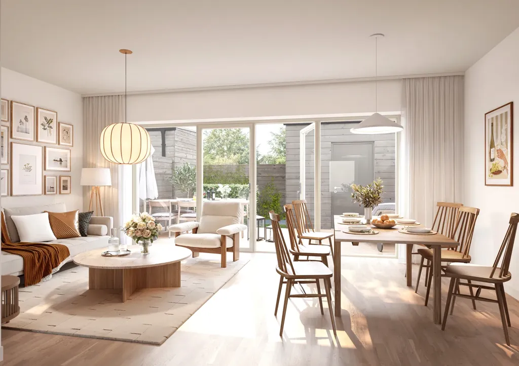 Söögituba - Modern Terraced House with Sea View in Malmö