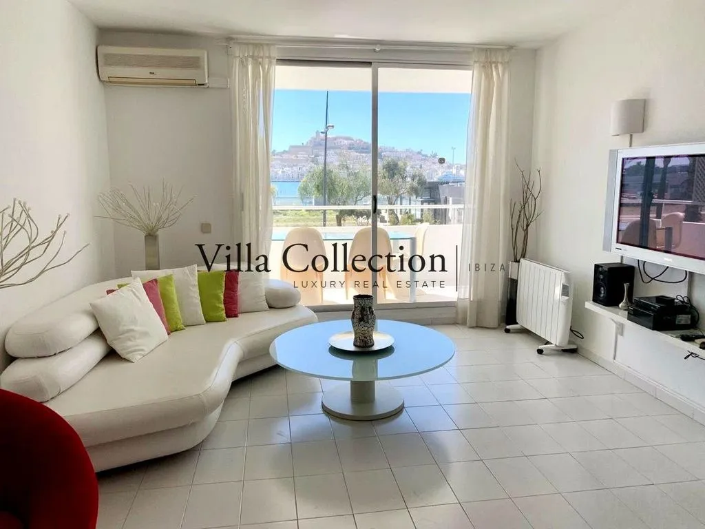 Séjour - Luxury Flat with Pool in Marina Botafoch, Ibiza