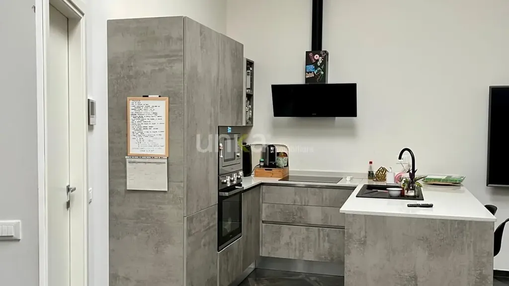 Kitchen - Modernised Apartment with Terrace in Jesi
